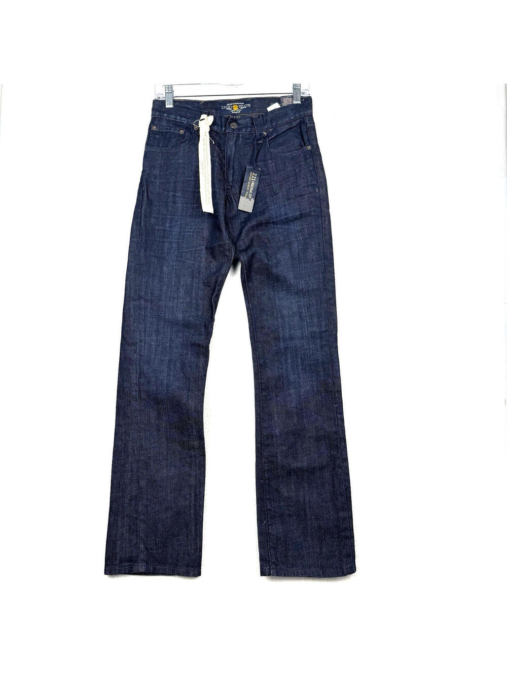 NEW Lucky Brand Mens 28x32 221 Original Low Rise Slim Straight Raw Wash Jeans